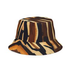 Reversible Bucket Hat, Zorse Geometric Print Pattern . This reversible bucket hat can be worn on both sides, making it easy to match with different outfits. Made of breathable premium fabric, this hat will become your go-to streetwear accessory. • 100% polyester • Fabric weight: 8.1 oz/yd² (275 g/m²) • Moisture-wicking and breathable fabric • Linen feel material • Reversible • Available in 2 sizes • Blank product components sourced from China Geometric Print Pattern, Reversible Bucket Hat, Streetwear Accessories, Different Outfits, Print Pattern, Outdoor Adventures, Geometric Print, Breathable Fabric, Fabric Weights