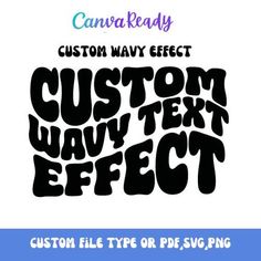 custom text effect for photoshopping