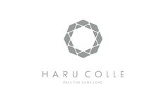 the logo for haru colie, a new fashion line that has been launched