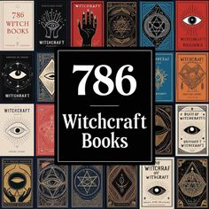 the book cover for 786 witchcraft books