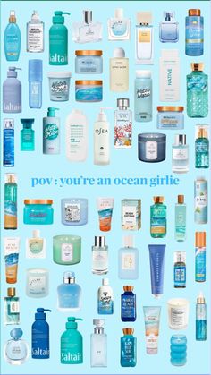 Ocean Body Wash, Ocean Skincare, Whipped Shea Body Butter, Ocean Scent, Ocean Girl, Sephora Skin Care