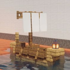 Boat Design Minecraft, Mine Design Minecraft, Minecraft Boat Dock Design, Pirate Boat Minecraft, Viking Boat Minecraft, Minecraft Dock Design Simple, Minecraft Builds On Water, Minecraft Boat Design