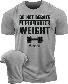 Do Not Debate Workout T-Shirt, Funny Gym Shirts, Lifting T-Shirt, Deadlift – Gymish Athletic Heather Short Sleeve T-shirt For Training, Athletic Heather Crew Neck T-shirt For Sports, Athletic Heather Workout T-shirt, Athletic Heather Crew Neck T-shirt For Gym, Gray Relaxed Fit T-shirt For Gym, Athletic Fit Heather T-shirt With Crew Neck, Gray Athletic Fit T-shirt For Workout, Athletic Heather Moisture-wicking T-shirt For Gym, Athletic Heather Crew Neck T-shirt