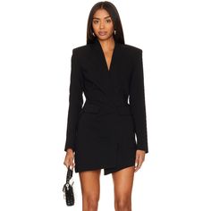 Revolve Nbd Jaya Mini Dress Color: Black Size: Small $248 Online And Sold Out So Stunning! Worn Once For Business Photo Shoot Blazer Dress, Thick Material Blazer Dress Black, Dress Blazer, Paris Outfits, Business Photos, Blazer Dress, Dress Black, Photo Shoot, Black Color, Colorful Dresses