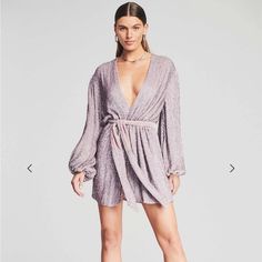 Reposhing This Item I Purchased. Wasn’t Right For The Event I Have Hoping Someone Else Will Love Tara Dress, Australia Clothes, Dusty Lilac, Velvet Tie, Party Frocks, Wrap Around Dress, Tropical Dress, Backless Mini Dress, Denim Mini Dress