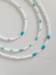 Blue minimalistic beaded summer necklace/chocker is made with ink and white high-quality Czech seed beads. It looks beautiful by itself or can be layered with other necklaces. I hope you enjoy wearing my jewelry as much as I enjoy making them! This trendy necklace/chocker is a great addition to your beach look.   Let me know if you need your order to be shipped out faster. I will try my best to accommodate your needs. ♥ The best gift you could give to yourself or your friend. ♥  ↠ ABOUT    ▢  Si Handmade Adjustable White Beads, Minimalist White Beaded Bracelets For Beach, Handmade White Beaded Bracelet For Summer, White Bohemian Jewelry With Letter Beads, Bohemian White Jewelry With Letter Beads, White Casual Beads For Summer, Beach Jewelry With White Letter Beads, White Letter Beads Jewelry For Beach, Turquoise Beads For Summer Gifts