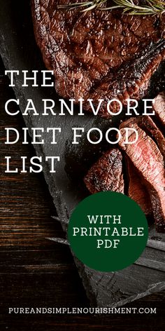 Caveman Diet Food List, The Carnivore Diet, Low Carb Snack