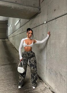 Looks Hip Hop, Fest Outfits, Instagram Baddie, Functional Fashion, Streetwear Fashion Women, Simple Trendy Outfits