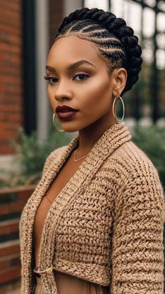 Afro Hair Styling: Tips for Perfect Curls Every Time Braided Upstyles Black Hair, Braided Crown Black Women, Crown Cornrow Hairstyles, Halo Braid Wedding Hair, Hair Braids Styles Ideas, High Bun Box Braids, Gym Hairstyles Black Women, Crown Rows Braids, Black Hair Styles Braids Ideas