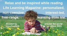 a young boy laying in the grass with a book on his lap and an inspirational quote about reading