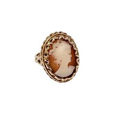 14K Gold Cameo Ring Designer = Jewelry Size = 4 Material = 14K Gold Condition = Good Location: Glencoe Item Number: 748-105 Item ID: 303757 Category: Ring Cameo 14k Gold Rings For Collectors, Fine Jewelry Cameo Rings For Weddings, Fine Jewelry Cameo Wedding Ring, 14k Gold Cameo Rings For Collectors, Collectible 14k Gold Cameo Rings, Yellow Gold Cameo Ring Fine Jewelry, Fine Jewelry Cameo Ring For Anniversary, Gold Oval Cameo Rings, Wedding Cameo Ring In Yellow Gold