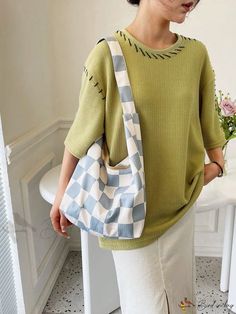 Bird in Bag - Patterned Hobo Bag - Fashionable Design Casual Square Baguette Bag, Trendy Rectangular Hobo Bag For Day Out, Casual Hobo Shoulder Bag For Day Out, Trendy Pouch Shoulder Bag For Day Out, Casual Pouch Shoulder Bag For Day Out, Casual Square Hobo Bag With Removable Pouch, Large Capacity Tote Shoulder Bag For Day Out, Large Capacity Shoulder Bag For Day Out, Green Rectangular Shoulder Bag For Day Out