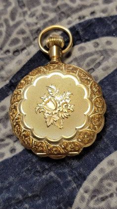 Hi buyers You are buying an Antique American Waltham 14k Yellow Gold Manual Wind Ladies Pocket Watch, it's in great condition. My grandfather owned it, he had it put away in a small safe for a very long time. It was an auction buy in 1978, it was a one owner picket watch, she never used it. All the doors are tight, and the case is in mint condition. This would be a great gift for someone special, it would be a hell of a gift. Please follow me, I will add more listings every week. Thanks Victorian Yellow Gold Pocket Watch For Anniversary, Collectible Engraved Gold Jewelry And Watches, Engraved Gold Jewelry And Watches For Collectors, Victorian Yellow Gold Watch For Gift, Antique 14k Yellow Gold Watch, Victorian Yellow Gold Watches For Anniversary, Victorian Yellow Gold Anniversary Watch, Heirloom Yellow Gold Jewelry And Watches For Collectors, Heirloom Yellow Gold Pocket Watch For Anniversary