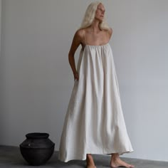 Explore All – avyandco Linen Bridesmaids Dresses, Linen Aesthetic, Linen Chic, Europe Clothing, Opal Dress, Summer Cloth, Linen Gown, Enchanting Dress, Pregnant Fashion