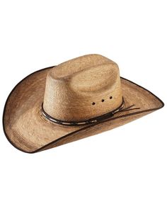 Jason Aldean Men's Amarillo Sky Palm Leaf Cowboy Hat , Natural Mens Cowboy Hats, Mens Hats Fashion, Mens Fedora, Straw Cowboy Hat, Jason Aldean, Cap Fashion, Western Hats, Leather Hats, Hat Band