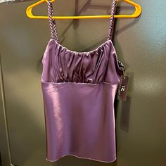 Size Medium Nwt Y2k Originally $36 Juniors Y2k Tank Camisole For Parties, Y2k Style Camisole For Night Out In Summer, Y2k Style Spaghetti Strap Camisole For Night Out, Y2k Camisole With Spaghetti Straps For Night Out, Purple Spaghetti Straps Tank Top For Party, Summer Party Purple Camisole, Purple Summer Party Camisole, Spring Party Purple Camisole, Purple Camisole For Night Out In Spring