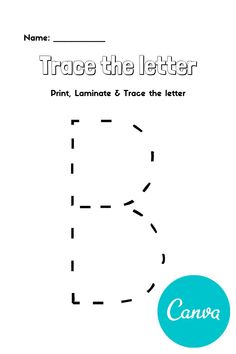 trace the letter e with an arrow and dots to make it easier for children to learn