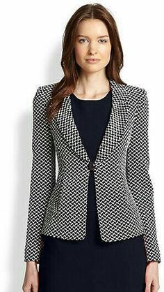 Jersey Jacket, Smart Outfit, Armani Collezioni, Blazer Fashion, Business Attire, Work Attire, Office Outfits, African Fashion, Work Outfit