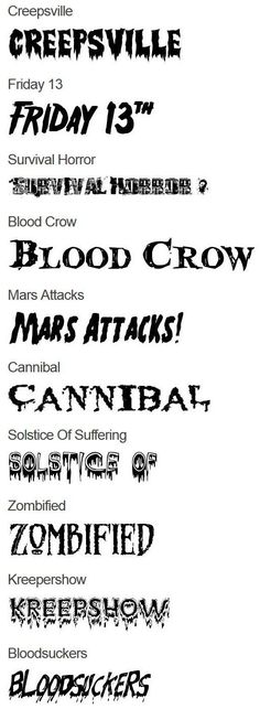 a poster with different font and numbers for the band's upcoming album, blood crow