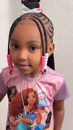 ❌ NO EXTRA PEOPLE ❌ | Pretty Girl With Straight Backs ✨ #kidsbraids #kidshairstyles #tampabraider #tampabraids #tampahairstylist #tampahair #tampabraiders… | Instagram Straight Up For Kids, Kids Two Braided Ponytails, Kid Stitch Braids, Braid Ideas For Kids, Back To School Hairstyles For Kids, Kids' Hairstyles, Toddler Braided Hairstyles, Cute Toddler Hairstyles, Black Kids Braids Hairstyles