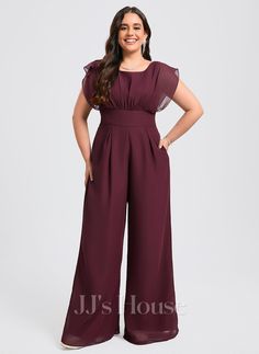 JJ's House Bruidsmeisjes Jurken (298045) | JJ's House Chiffon, Jumpsuit