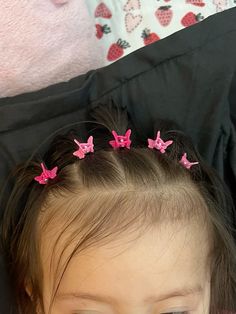 Baby Girl Hairstyles For Short Hair, Baby Hairstyles Short Hair, Mixed Girl Hairstyles, Cute Ponytail Hairstyles, Cute Ponytails, Color Butterfly