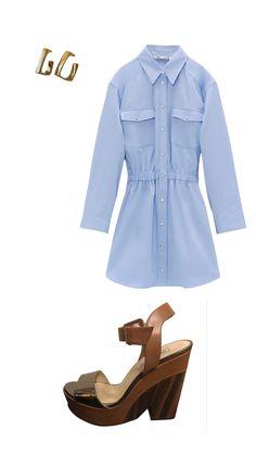 #summerdress #jimmychoo #outfitoftheday Jimmy Choo, Outfit Of The Day, Shirt Dress, Zara, Summer Dresses, Collar