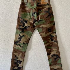 Polo Ralph Lauren Sullivan Slim Camo Pants Size 28x30 Like-New Condition With Tags Detached Retail: $145 Fitted Camouflage Cargo Pants, Fitted Full Length Camouflage Pants, Cotton Camouflage Bottoms With Belt Loops, Camouflage Cotton Trousers, Camouflage Straight Leg Cotton Bottoms, Camouflage Tapered Leg Cargo Pants, Camouflage Cotton Tapered Leg Pants, Camouflage Tapered Leg Pants With Pockets, Cotton Camouflage Tapered Leg Pants