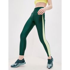 New Reebok Lux Bold Shiny High Rise Green Tight Women Small Leggings Forest Green Be Versatile With Your Day Wearing The Reebok Shiny Lycra High-Rise Tights Featuring A Full Length And V-Waistband. New With Tag. Please Enlarge Pictures For Best Details. May Have Some Signs Of General Storage. Does Not Come With Box. Packaged Carefully And Shipped Asap. First Photo From Website All Other Photos Display The Exact Product That Will Be Shipped With Purchase So Please View Them Carefully For Its Cond Sporty Compression Tights, Green Sportswear Activewear For Sports, Sporty High Stretch Tights For Sports, Sporty Go-dry Tights For Training, Sporty Green Compression Activewear, Green Compression Sporty Activewear, Green Compression Activewear, Green Activewear For Running, Green Activewear For Running Sports Season