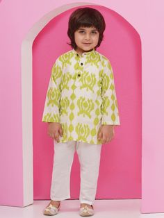 **Specifications : Please visit our brand store** https://www.etsy.com/in-en/shop/AJDezines?ref=seller-platform-mcnav Specially handcrafted clothing for the perfect look and comfort for the festive season Fabric Detail : Kurta - Pure Cotton, Pyjama - Pure Cotton Sales Package : - 1 Kurta, 1 Pyjama | |Style:- Boys Kurta Set .Kurta Feature - Pure Cotton, Printed, Long Sleeve, Round Neck, Straight Hem, Button Closure .Pyjama Feature - Solid Pattern and Elasticated Slip on Closure. Occasion: The per Kurta Pajama For Boys, Diwali Outfit, Diwali Outfits, Boys Kurta, Kurta Pyjama, Kurta Pajama, Cotton Kurta, Matching Pajamas, Cultural Events