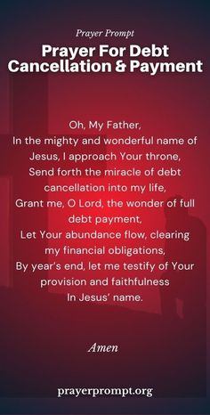 Prayer For Money Blessing Spiritual Warfare Prayers, Divine Intervention