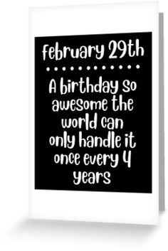 a black and white birthday card with the words