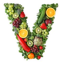 Fruit Letters, Ethiopian Cuisine, Benefits Of Vitamin A, Decorações Com Comidas, Fruits Images, Fat Soluble Vitamins, Letter V, Proper Nutrition