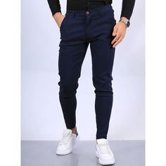 Season:Spring  Summer; Fabric:100% Cotton; Gender:Men's; Style:Streetwear,Fashion,Casual; Occasion:Outdoor,Going out,Daily; Fit Type:Regular Fit; Function:Comfort,Soft,Breathable; Waistline:Mid Waist; Pattern:Geometry; Design:Pocket; Pants Type:Chino Pants,Chinos; Front page:FF; Listing Date:03/15/2023; Hips:; Length:; Waist:; Fit US Size:null; Fit UK Size:null; Fit EU Size:null Casual Slim Work Pants, Casual Slim Workwear Pants, Casual Slim Elastane Bottoms, Fitted Casual Dress Pants Solid Color, Fitted Casual Dress Pants In Solid Color, Navy Fitted Casual Chinos, Casual Slim Fit Solid Color Bottoms, Casual Solid Color Slim Fit Bottoms, Casual Slim Blue Pants