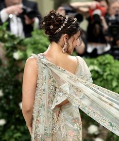 Mayon Dresses, Met Gala Outfits, Bridal Hair Buns, Desi Fashion Casual, The Met Gala, Indian Bridal Fashion