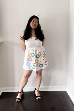 DIY Froot Loops Costume | Lynn Mumbing Mejia - Fun Easy DIY Halloween Costume Idea!