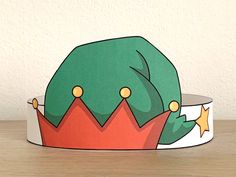 an image of a paper crown on top of a table