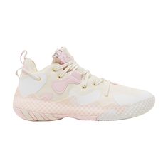 Find ADIDAS Harden Vol. 6 ' Light Pink on Editorialist. Harden Vol. 6 'Cream Light Pink' Harden Vol 6, Volleyball Shoes, Mens Shoes Sneakers, Basketball Shoes, Volleyball, Light Pink, Men's Shoes, Great Deals, Shoes Sneakers