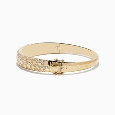 D'Oro 14K Yellow Gold Diamond Bangle Diamond Bangle, Gold Yellow, Round Diamonds, Gold Diamond, Bangles, Yellow Gold, Yellow, Gold