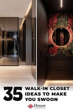 35 glamorous walk in closet ideas