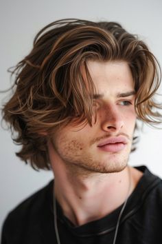 From the fierce Viking look to the laid back surfer waves, men's long hair offers endless possibilities. Get tips on how to achieve and maintain these styles. Let your hair do the talking. Men Hair Inspo. Hairstyle ideas for men. #VikingHair #SurferStyle #MensHairTrends Long Hair Styles Teenagers Boys, Surfer Waves Hair Men, Men Surfer Hair, Men’s Hair Cuts Long, Surfer Dude Hair, Surfer Waves Hair, Wavy Curtains Hair Men, Mens Hairstyles Medium Wavy Thick Hair Long Layered, Boys Long Haircuts Trendy