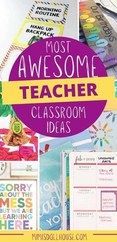 the most awesome teacher classroom ideas