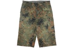 Up for sale is an Authentic German Army Flecktarn Shorts Bundeswehr Camo Military Surplus Uniform Camouflage Bermuda Pants Trousers. Please Note: Conditions and colors will vary. These are field used, and will show signs of use. This may include, field repairs, names, fading, rips, tears, stains, and other signs of use. Some may have missing buttons. Please see - colors will vary and are chosen at random. Military Style Khaki Short Pants, Military Style Short Khaki Pants, Khaki Military Style Shorts, Summer Military Camouflage Bottoms, Summer Outdoor Camouflage Pants, Camouflage Short Length Bottoms For Outdoor, Camouflage Military Shorts For Outdoor, Military Style Camouflage Cargo Shorts For Outdoor, Military Camouflage Shorts For Outdoor