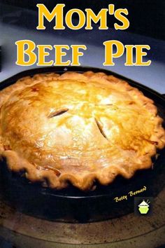 the cover of mom's beef pie