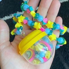 Filled with assorted beads!! Kandi Jewelry, Kandi Inspo, Diy Kandi Bracelets, Colorful Bead Bracelets, Diy Kandi, Kandi Kid, Kandi Ideas, Kandi Cuff, Aqua Beads