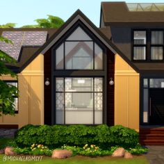 San Sequoia Family Home 💛 A big modern house for parents, an infant, and four kids or teens! No CC and Maxis Match 💛 San Sequoia || 30x20 || $89,696 the sims 4 house exterior || the sims 4 exterior || the sims 4 house || the sims 4 house ideas || sims 4 houses || sims 4 house plans #EAPartner #thesims4 #simshouse #simsbuild #showusyourbuilds #sims4maxismatch #sims4housebuild #simshome #dreamhouse #sims Big Modern House, Family Home Exterior, San Sequoia, Big Modern Houses, Sims 4 Speed Build