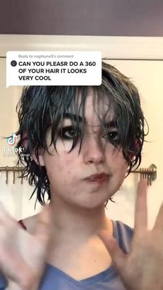 Easy trendy hairstyle ideas for short hairs | Short starter locs hairstyles Short Fluffy Hair Feminine, Grunge Haircuts Short Fluffy, Styling Fluffy Hair, Short Fluffy Hair Styling Tutorial, Fluffy Wolfcut Short, How To Style Short Hair Grunge, Short Fluffy Guard Hair, Short Fluffy Haircuts 360, How To Fluff Short Hair