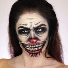 Haunted Overload, Kayla Lauren, Clown Skull, Halloween Maquillage, Glam Skull, Makeup Clown, Halloween Makeup Clown, Makeup Artistic