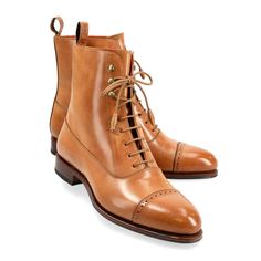 BALMORAL BOOTS FOR WOMEN IN NATURAL CORDOVAN Balmoral Boots, Military Style Boots, Cordovan Shoes, Loafers Dress, Brown Chelsea Boots, Oxfords Shoes, Chelsea Boots Women, Exclusive Shoes, Travel Shoes