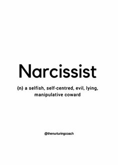 the cover of narcisst, a self - centered evil living manual